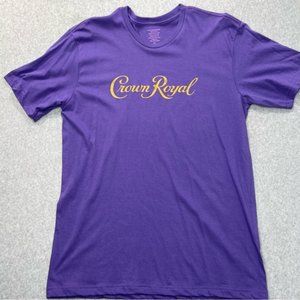 Crown Royal graphic t shirt unisex XL Purple